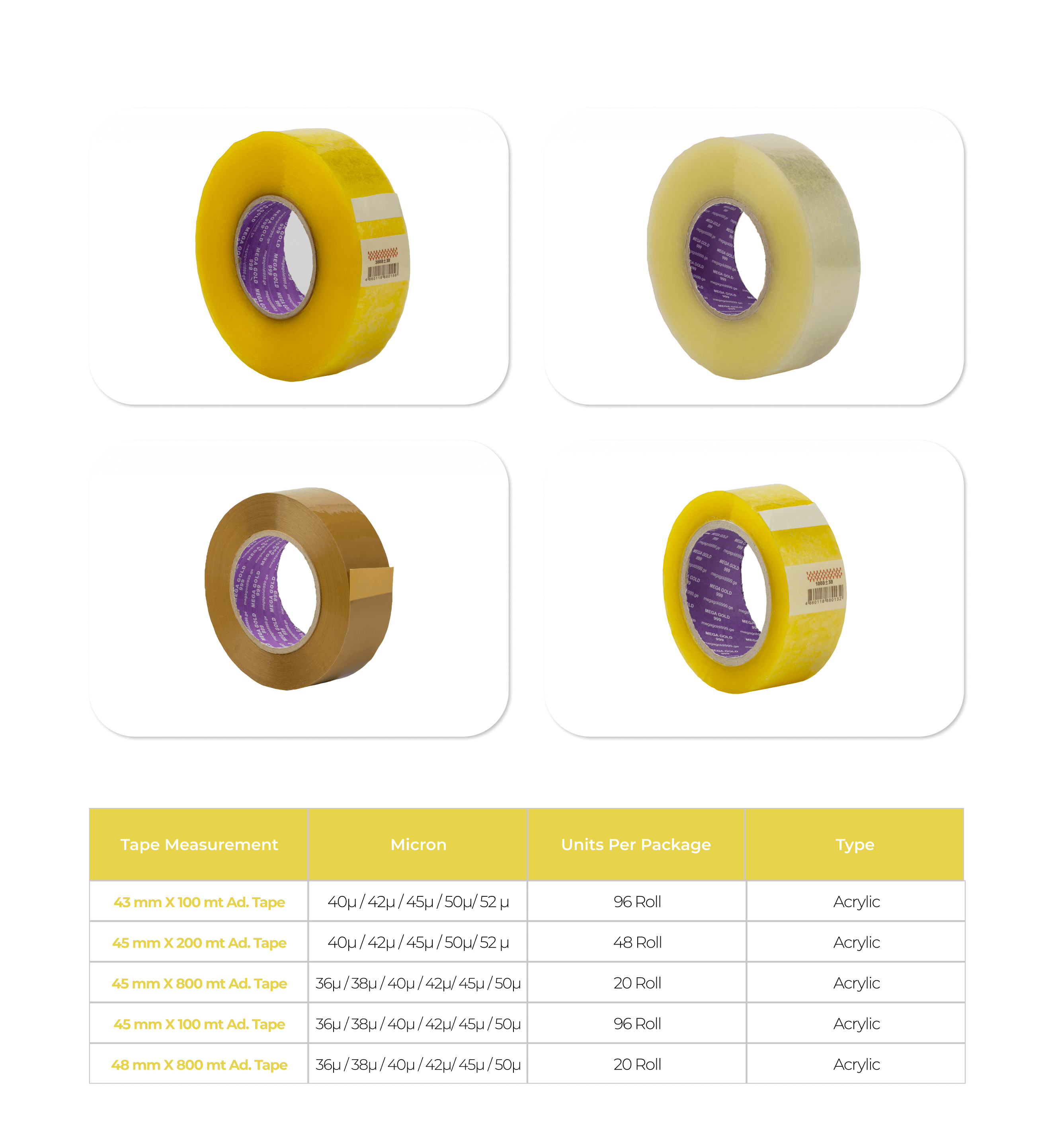 წებოვანი ლენტი - მოდელი 13